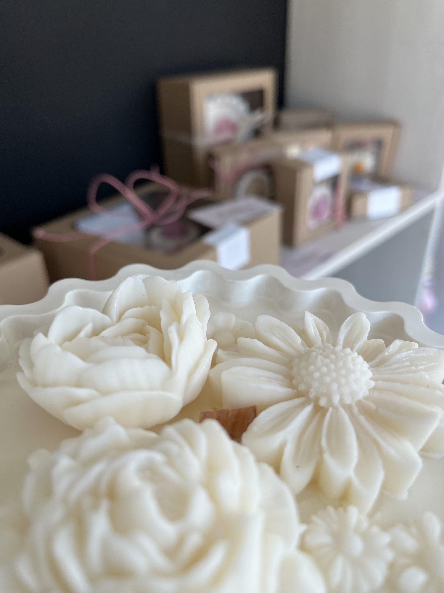 Lumânare florală „Garden of Light” - imagine 3