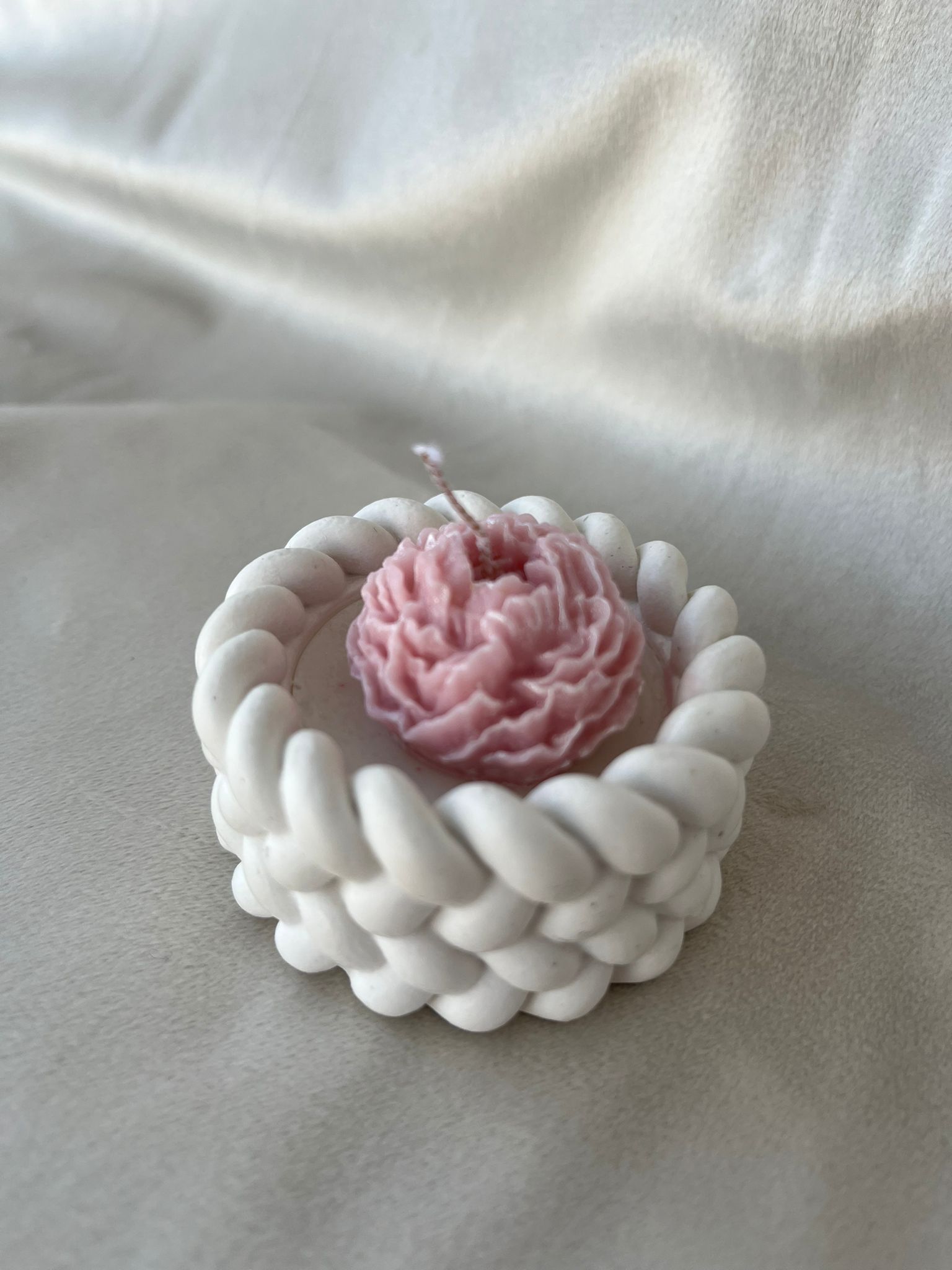 Lumânare florală „Blossom Whisper” - imagine 2