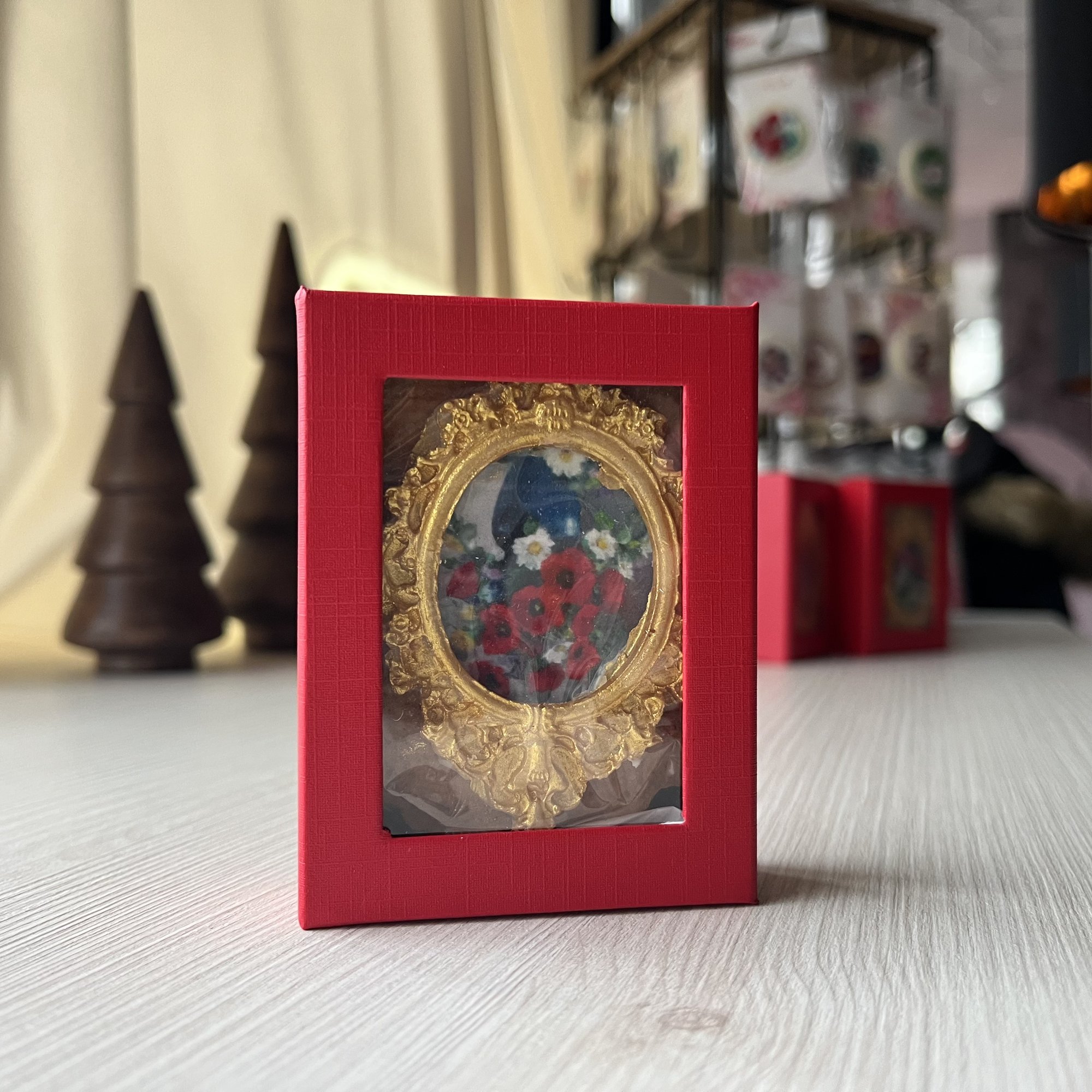 Mărțișor din ciocolată „Tablou de primăvară”