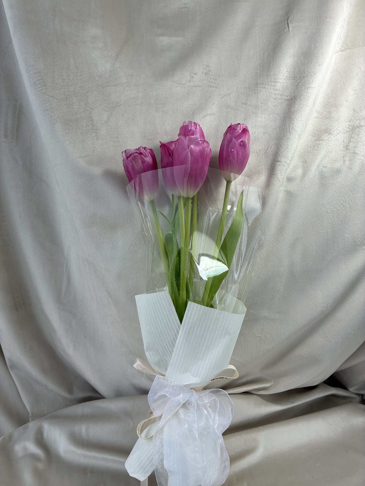 Blush Grace – Buchet cu lalele roz