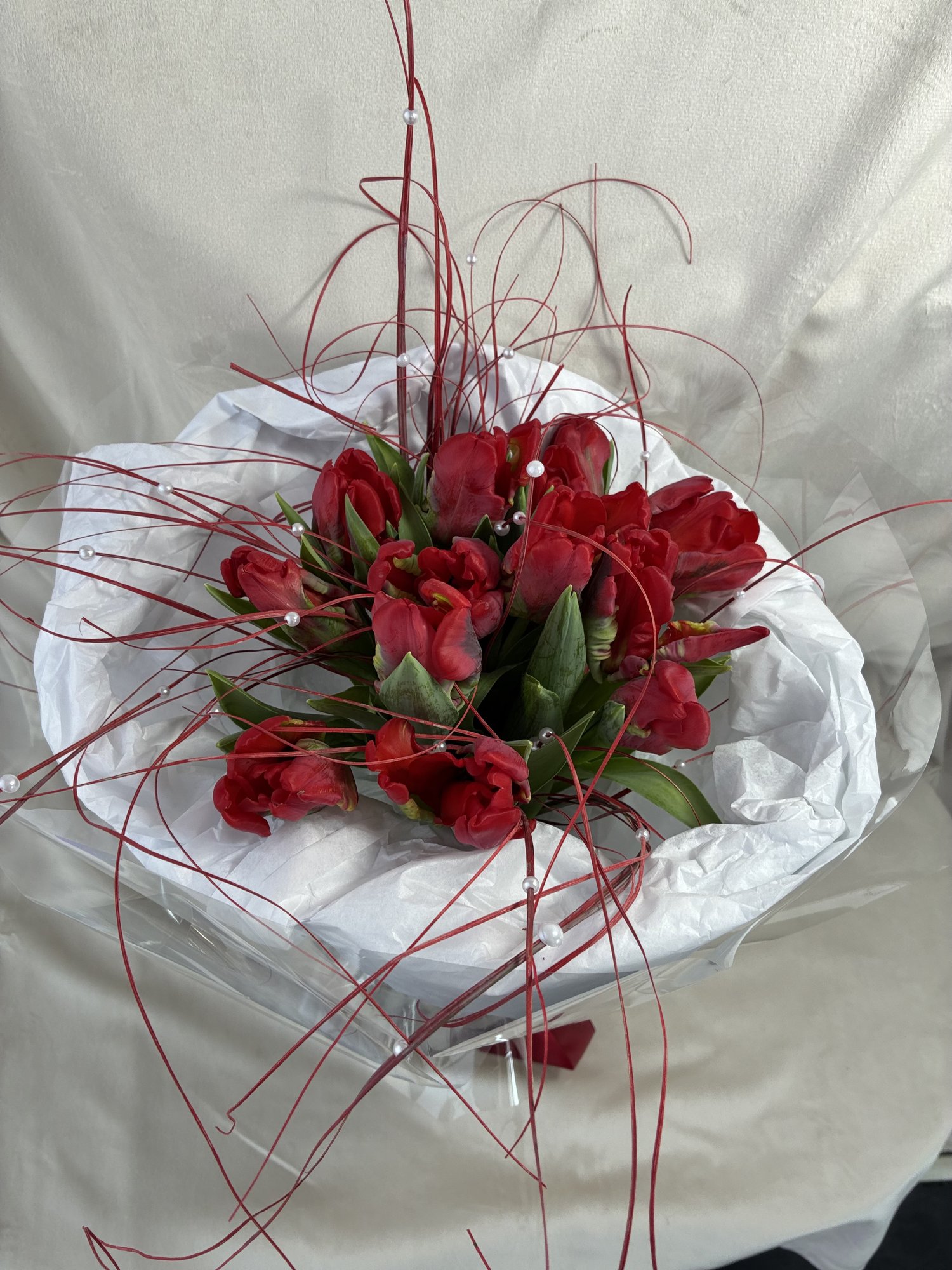 Scarlet Motion – Buchet cu lalele tango roșii