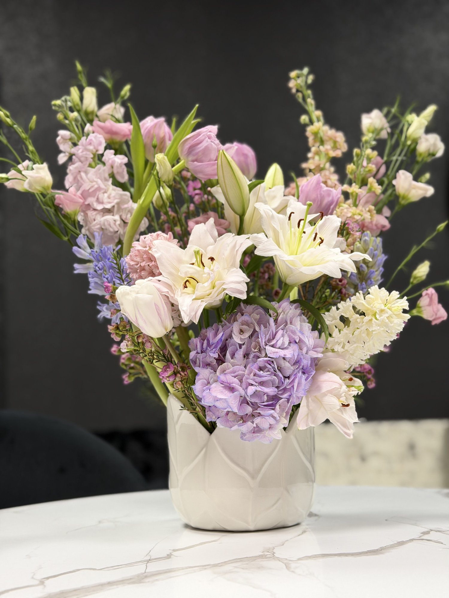 Pastel Garden Arrangement