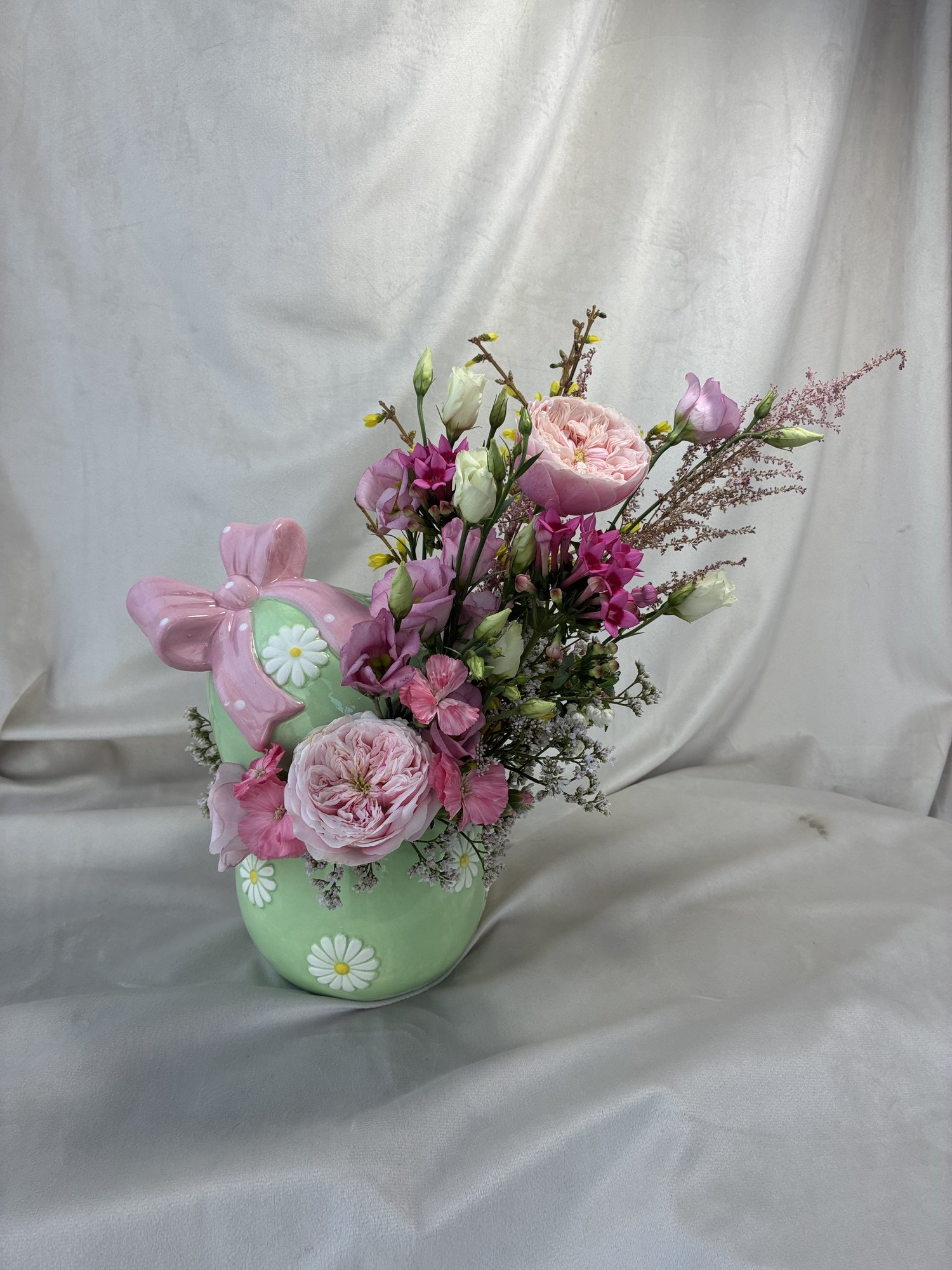 Spring Egg Delight - Aranjament floral de Paște - Imagine 5