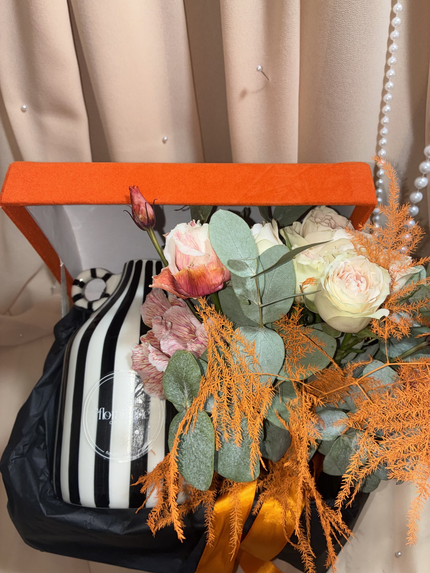 Flower Lab No. 01 – Autumn Edition | Cutie creativă cu flori și vază - Imagine 2