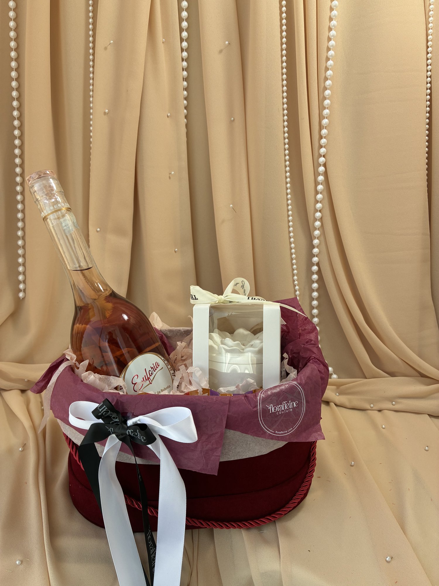 ROSE EVENING – Cutie cadou cu Busuioacă de Bohotin și lumânare parfumată