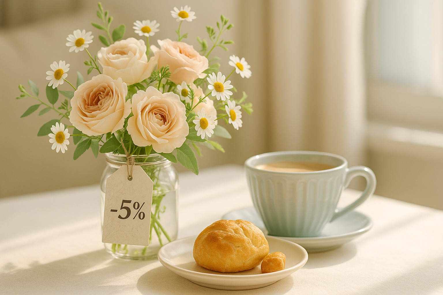 Floraffeine Petit – 5% Bucuria Fiecărei Zile