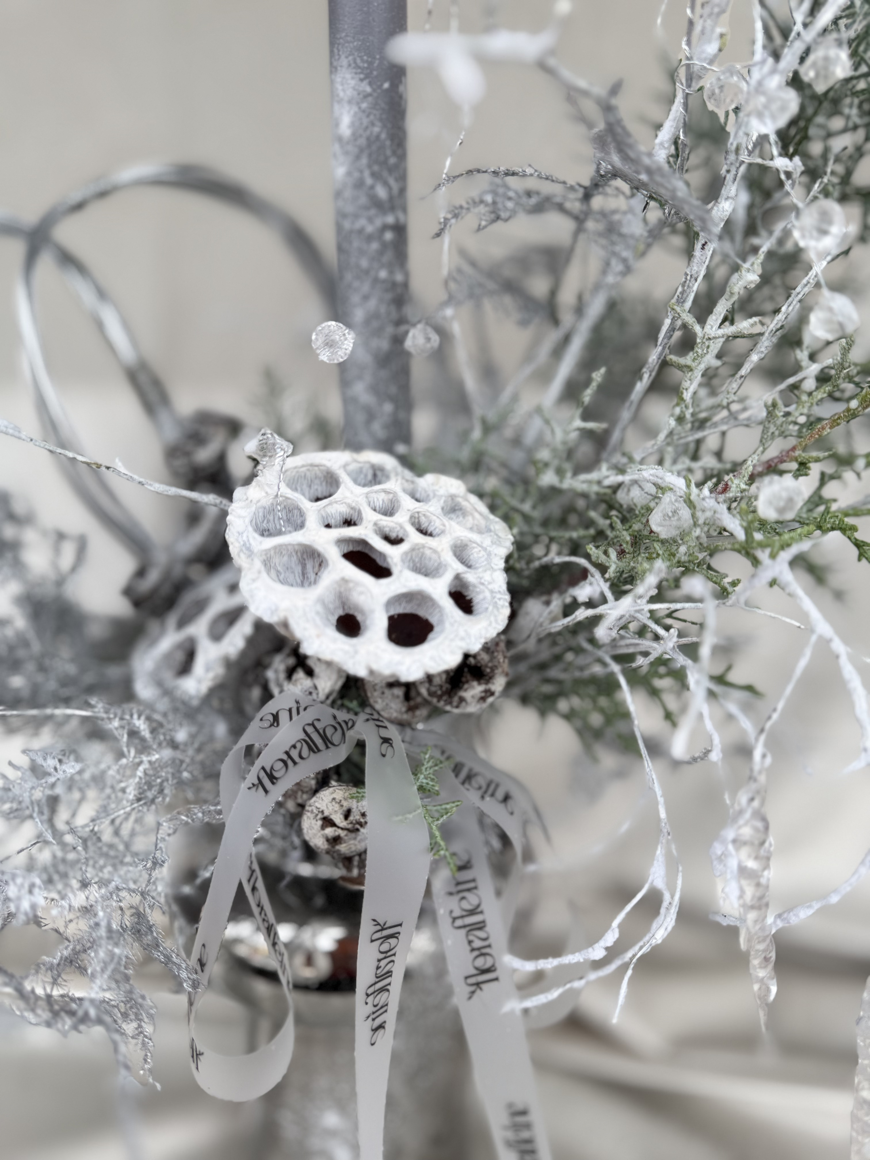 Winter Silver Reverie Couture