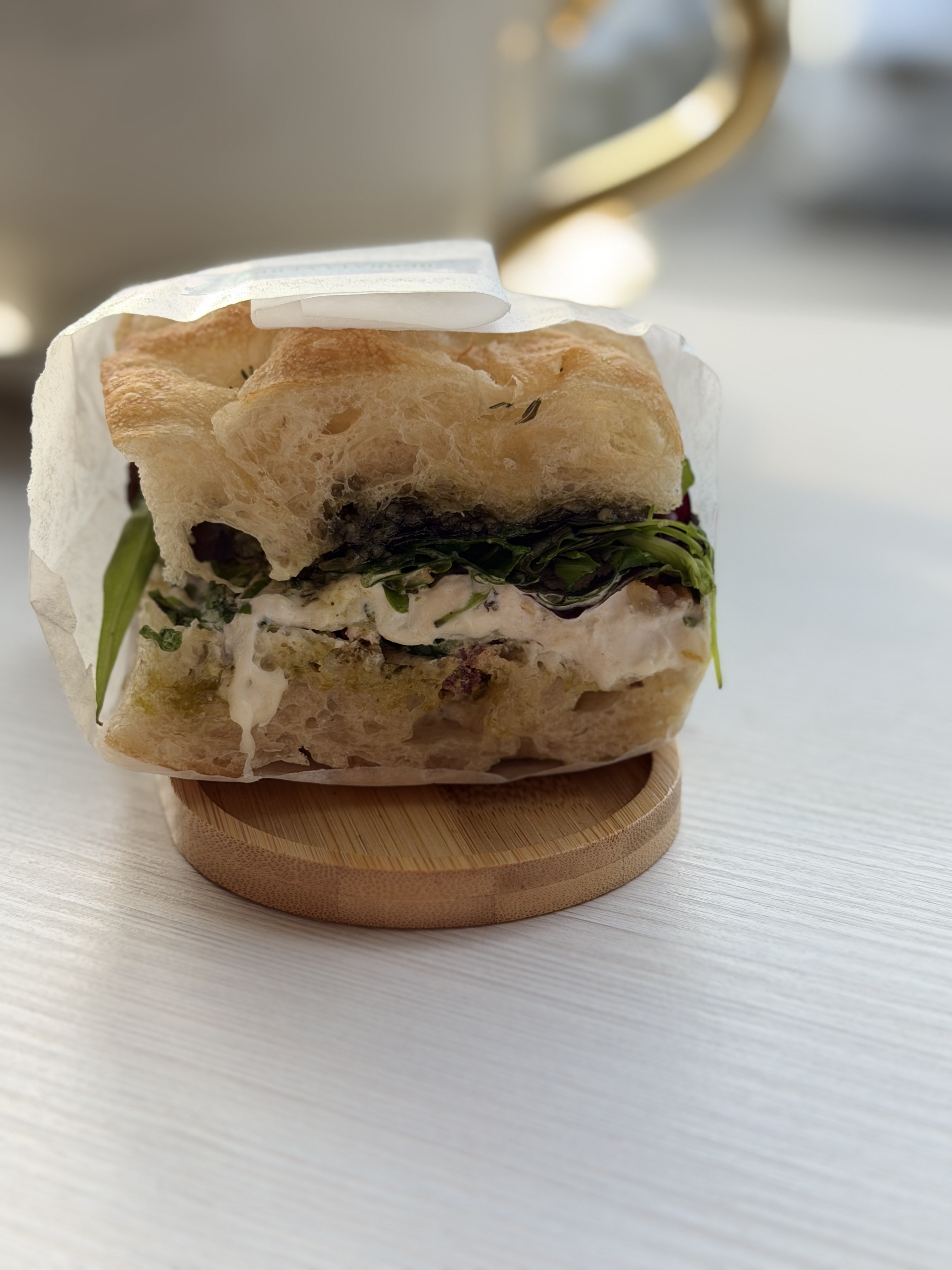 Focaccia Burrata Verde – Creamy Green Bliss