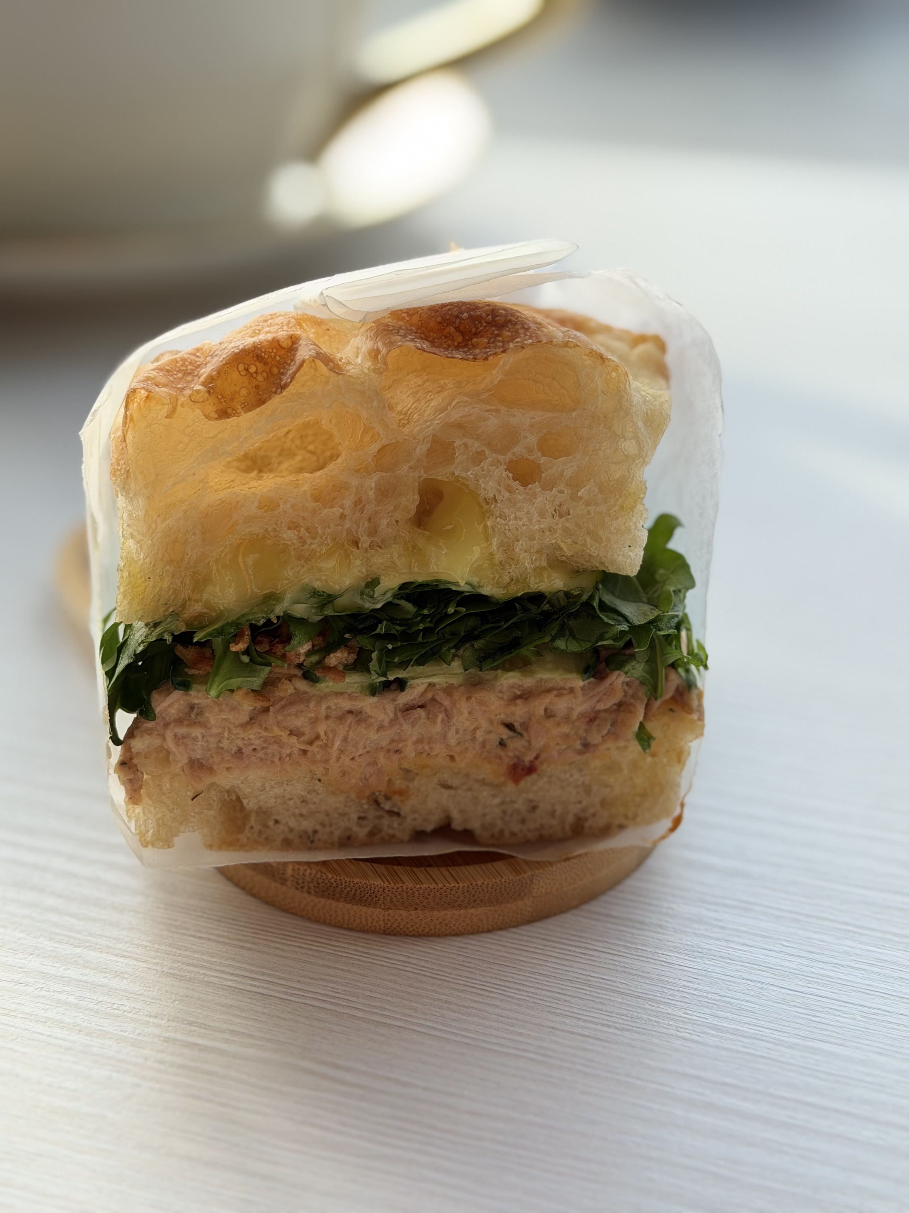 Focaccia Ton Voyage – Fresh Lemon Tuna Melt