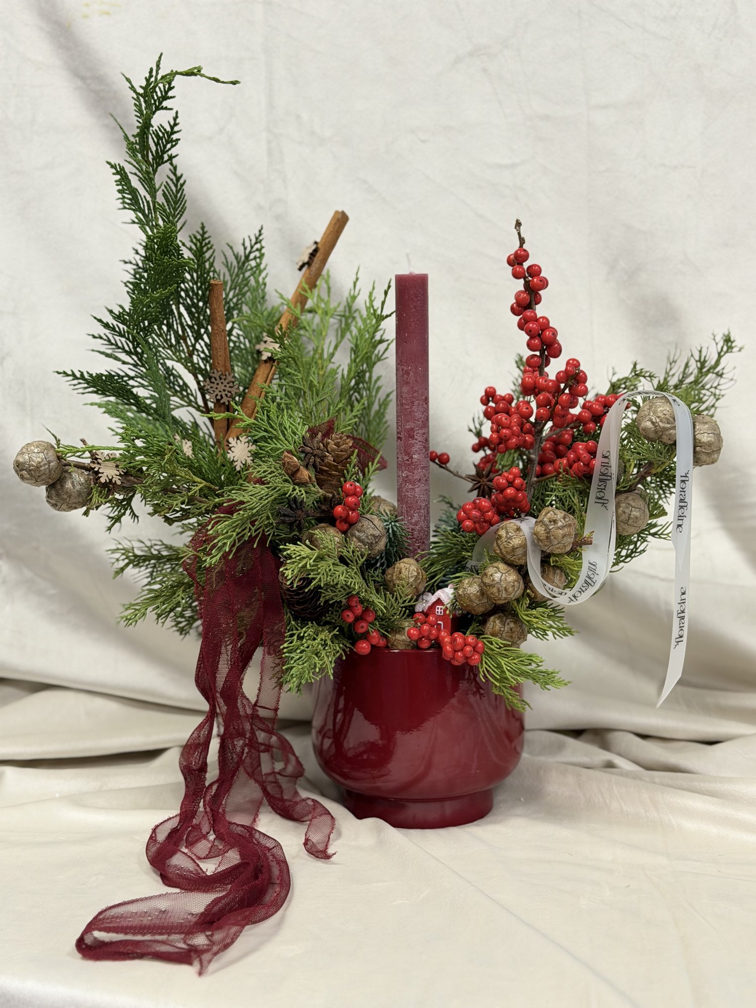 Crimson Winter Story – Aranjament Couture