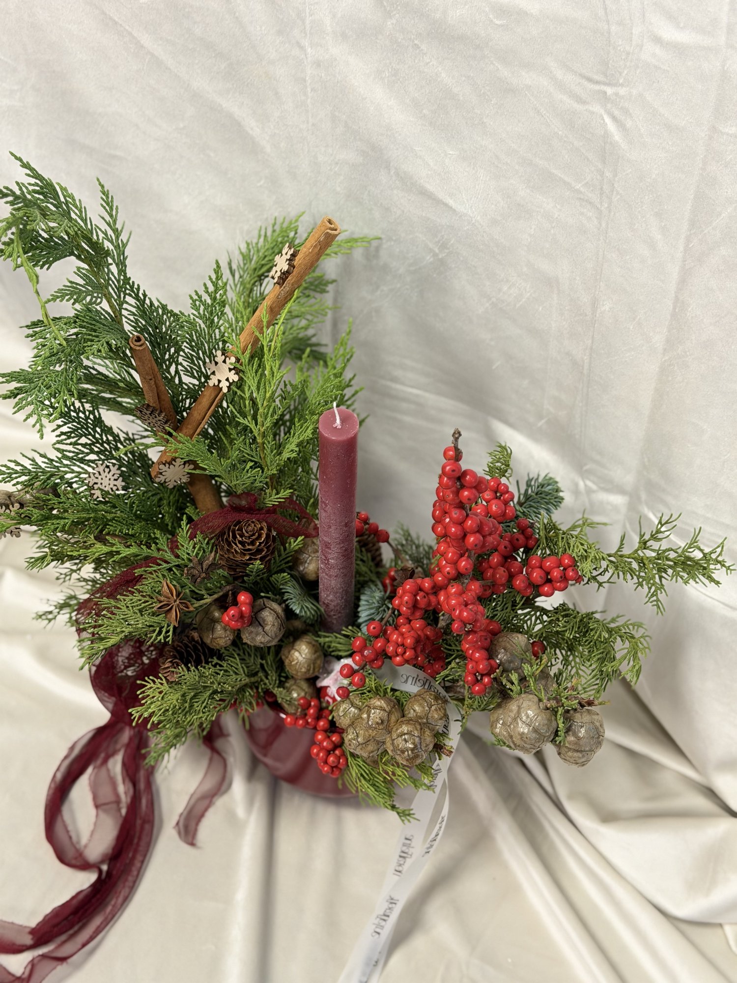 Crimson Winter Story – Aranjament Couture - Imagine 3